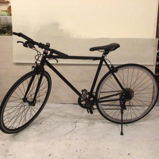 美品】 ［100189］OSSO オッソ クロスバイク （700×28C）後輪8段変速