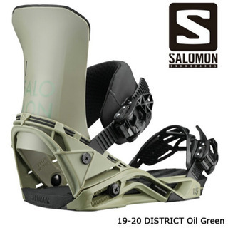 SALOMON ビンディング DISTRICT OIL GRN 19-20