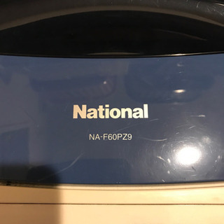洗濯機　ナショナル　6キロ