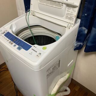 【取引中】洗濯機無料にしました。ホースはなしで。