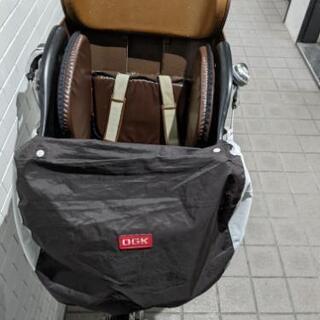 引取予定決定】福岡市 子供乗せ 自転車+チャイルドシートレインカバー+