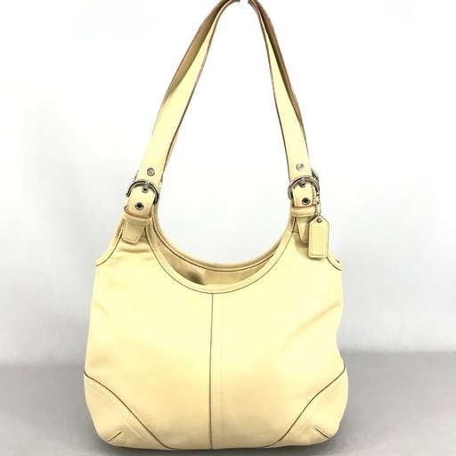 COACH オールドコーチ ライトブラウンレザー肩かけショルダートートバッグ 日本未発売モデル K9S−9249