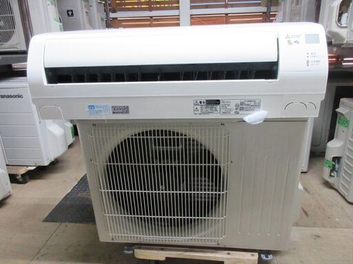 K02542 三菱 中古エアコン 主に18畳用 冷5.6kw／暖6.7kw