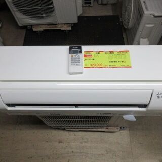 K02064　三菱　中古エアコン　主に6畳用　冷2.2kw／暖2...