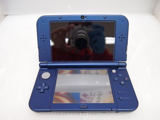 【引取限定】 任天堂　NEW 3DS LL　本体のみ　ブルー　中古品　RED-001 【ハンズクラフト八幡西店】