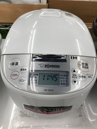 象印 ZOJIRUSHI NP-XB18 2019年製 1升 炊飯器