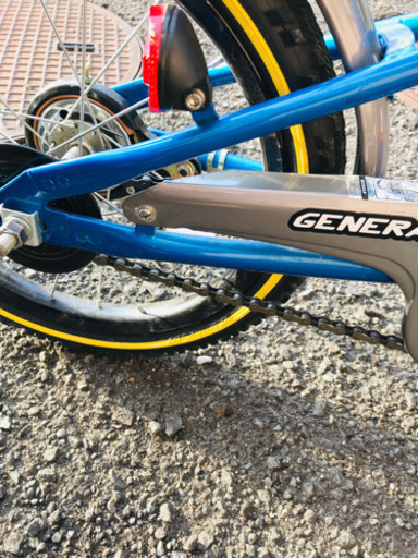 ジェネレーターキッズ   ブルー 変速なし 16型 子供用自転車