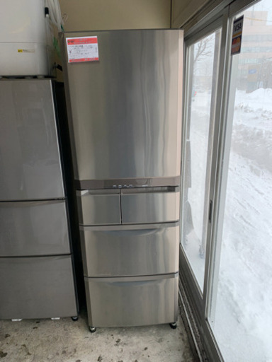 三菱 ノンフロン冷凍冷蔵庫 MR-B42 5ドア　自動製氷