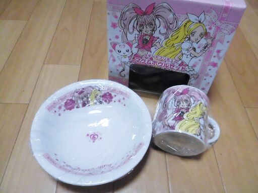 子供用食器セット プリキュア 箱あり コップ 皿 いちごケーキ 茨木の食器 コップ グラス の中古あげます 譲ります ジモティーで不用品の処分