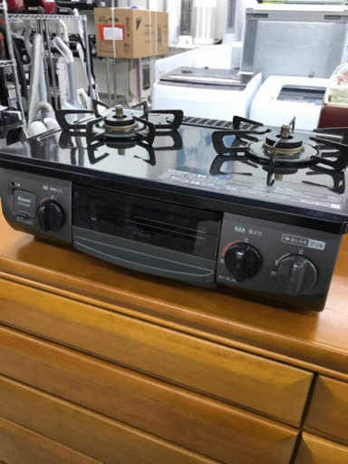 Rinnai RTE564BK 2018年製 都市ガス用 ガスコンロ