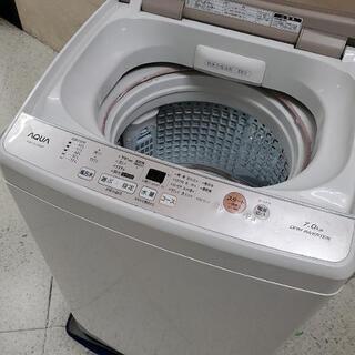 □配送・設置可□2019年製 AQUA アクア 7.0kg 全自動洗濯機