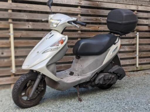 決まりそうなので欲しい方はお早めに！平成21年式 スズキ アドレスV125G 型式 EBJ-CF4E