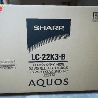 SHARP AQUOS LC-22K3-B