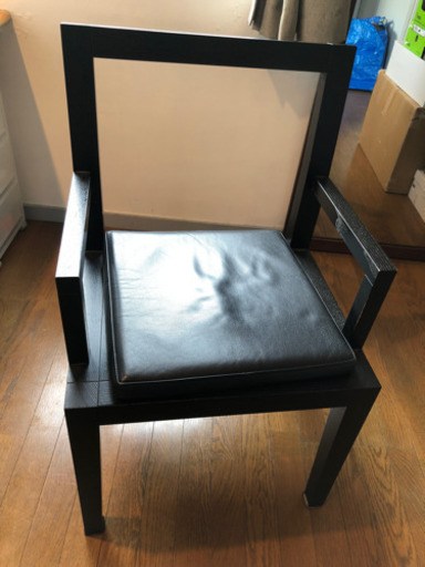 カッシーナ cassina カトリーヌメミ チェア 椅子 本革クッション付き