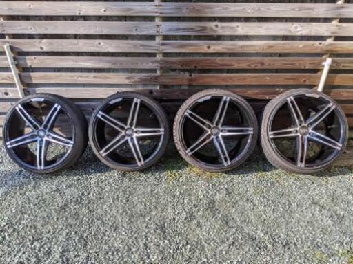 LEXANI レグザーニ R-THREE BLACK LAVEL タイヤ付き4本セット 30 