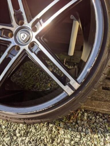 LEXANI レグザーニ R-THREE BLACK LAVEL タイヤ付き4本セット 30 