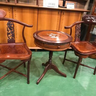 ヴィンテージ 鉄脚 カフェテーブル