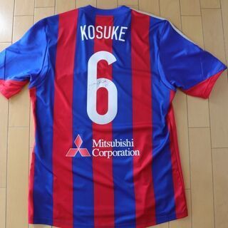 ★新品★未使用★　adidas★　FC東京　太田宏介サイン入り2014年オーセンティックユニフォーム