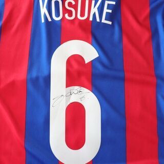 ★新品★未使用★　adidas★　FC東京　太田宏介サイン入り2014年オーセンティックユニフォーム