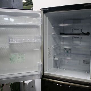 R2502) SHARP 中古 シャープ SJ-PW35A-T 3ドア 350L どっちもドア開閉