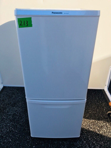 適切な価格 213番 Panasonic✨ノンフロン冷凍冷蔵庫✨NR-B145W-W
