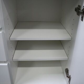 R2516) NITORI 中古 ニトリ シンプルローチェスト エレア3 120 WH 3段