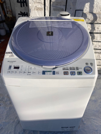 【決定しました】2012年製 シャープ プラズマクラスター搭載 洗濯乾燥機 Ag+イオンコート