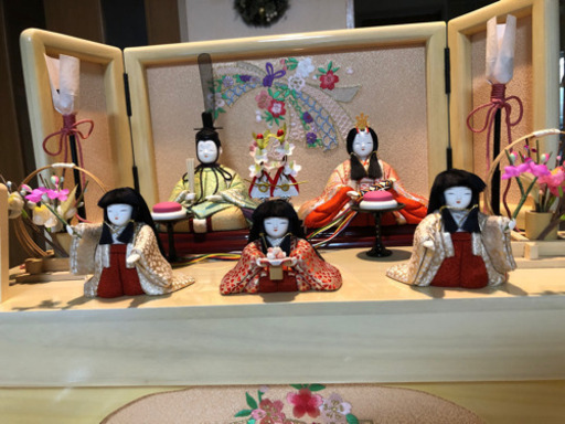 新品 未使用品 雛人形 ひな祭り 江戸木目込人形 安土雛 一秀 442