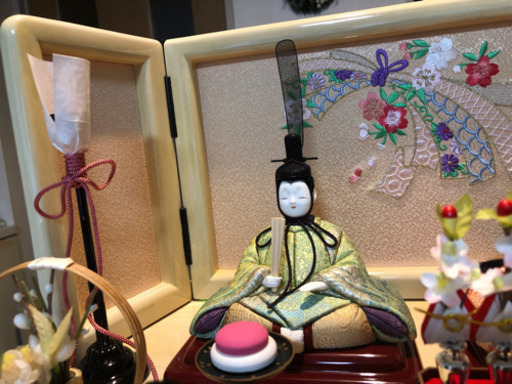 新品 未使用品 雛人形 ひな祭り 江戸木目込人形 安土雛 一秀 442