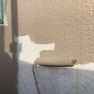 外壁塗装　養生 - 岡山市