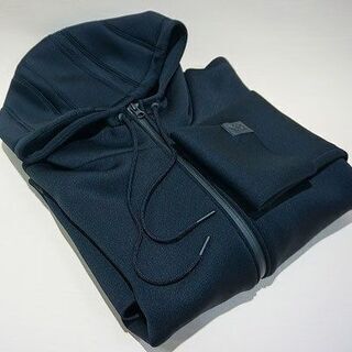 【苫小牧バナナ】新品展示品 adidas/アディダス Y-3 スペーサー ダブルニット ジップフードジャケット SPACER JACKET サイズXXL AZ5025♪