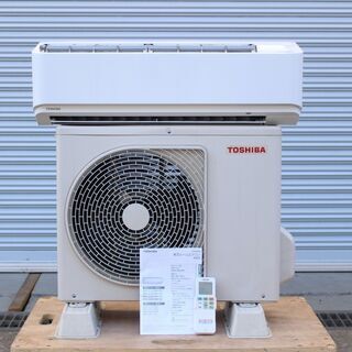 T074) 東芝 ルームエアコン RAS-E225RBK(W) + RAS-E225ARBK 室外機セット 2019年製 2.2kw 単相100V 6畳 大清快 TOSHIBA