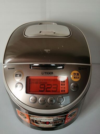 TIGER 炊飯器 JKT-V180XC 1.8L(一升)【2014年製】tacook