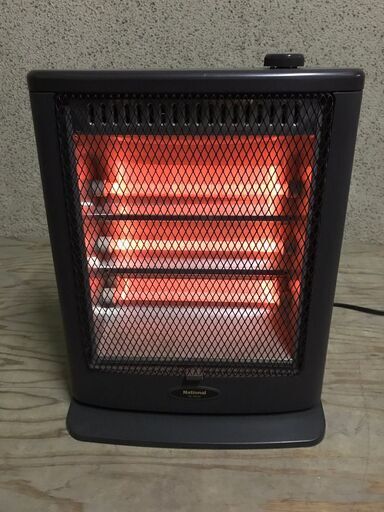 National ナショナル 電気ストーブ FE-10A1R 350W、700W、1050W ヒーター 1997年製