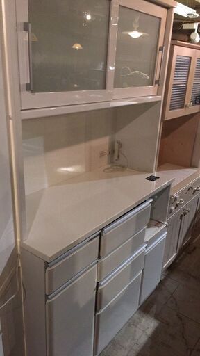 JF01407/ニトリ/キッチンボード/食器棚 - 収納家具