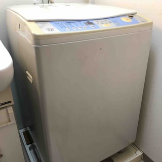 三菱全自動洗濯機（無料譲渡：2001年製）