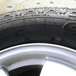 タイヤ＆三菱純正アルミホイール付き265/70-16パジェロ装着品４本セット