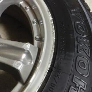 175/80R16 GEOLANDAR i/T-S　16×5.5JJ OFF+20　バリ山