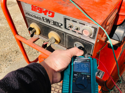 Shindaiwa 新ダイワ エンジン溶接機 EW-302 デンヨー 溶接機