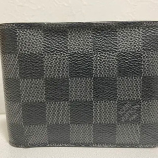 ルイヴィトン　ダミエ　二つ折り　財布
