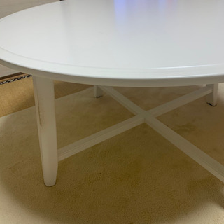 IKEA丸テーブル(白)