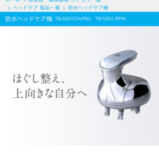定価4万2千円　防水ヘッドケア機