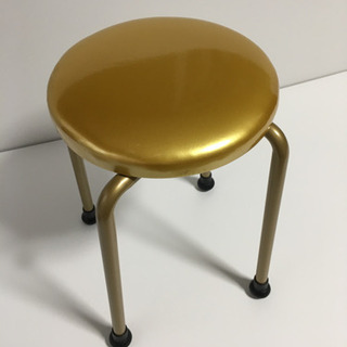 【ネット決済】金の椅子（金色の椅子）国産