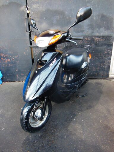 YAMAHA JOG 4スト ブラック 低燃費 セル始動 OIL交換　冷却水補充等 軽整備点検済み すぐ乗り出せます 直接引き渡し　配送手配可