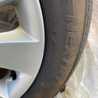 ワゴンR、フレアワゴンマツダ純正ホイール付タイヤ155/65/14ブリヂストン4本