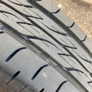 ワゴンR、フレアワゴンマツダ純正ホイール付タイヤ155/65/14ブリヂストン4本