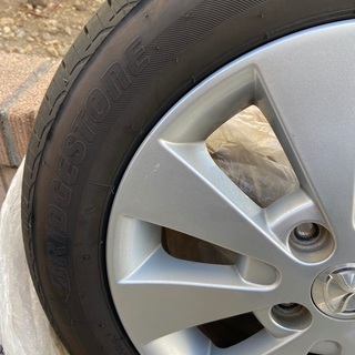 ワゴンR、フレアワゴンマツダ純正ホイール付タイヤ155/65/14ブリヂストン4本