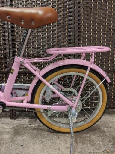 売約済み】自転車 子供 REVO CRUISE 16インチ かわいい 女の子 ピンク
