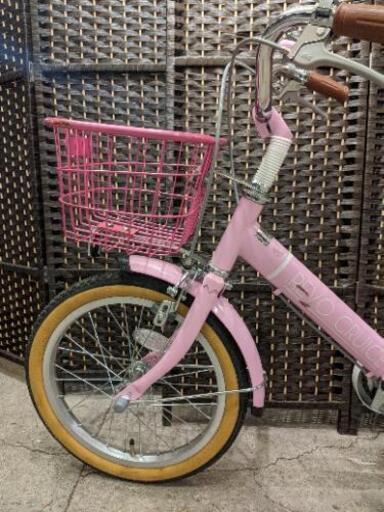 【売約済み】自転車　子供　REVO CRUISE 16インチ　かわいい　女の子　ピンク　プリンセス　検　トイザらス　ブリジストン　ファーストバイク