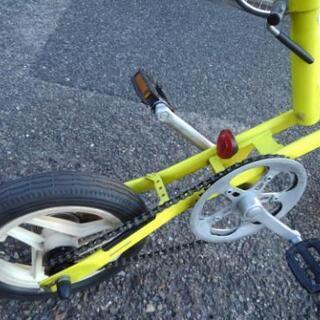 中古自転車１３００　希少　折り畳み　ブリヂストン　トランジットコンパクト　１２インチ　ギヤなし　ライトは付属していません